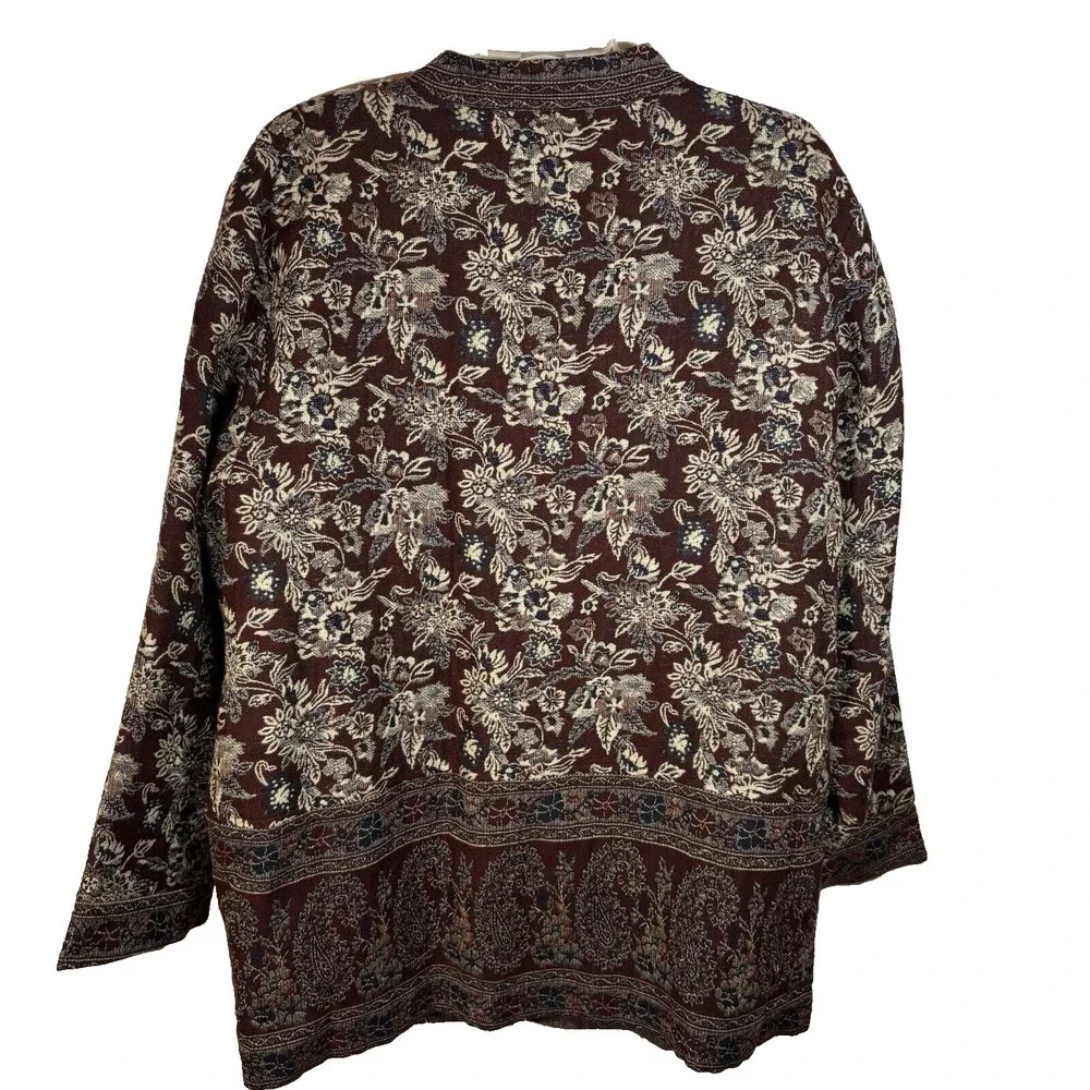 White Stag Women's size 16 W Jacket BOHO ,‎ Multi Color, India